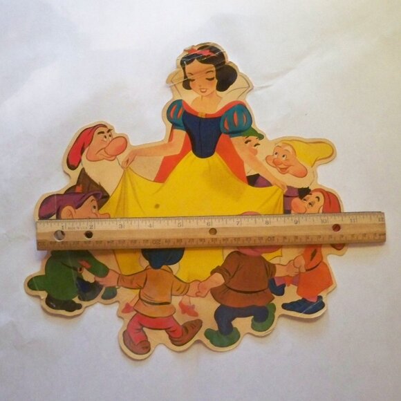 Rare *Vintage 24 Walt Disney Characters, 16 Large Wall Decoration - Picture 15 of 16